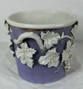 Mettlach, Villeroy & Boch, flower planter, over 170 years old, very rare - Picture 1 of 3
