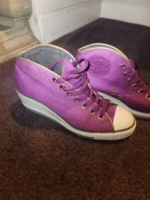 Chuck Taylor All Star Wedge Platform (Size 8 1/2) - Image 1 of 4