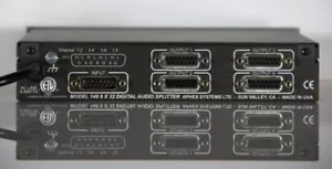 Aphex 148 Active Digital Audio Splitter 8X32 AES/EBU WITH 192KHz Sample Rate NEW - Picture 1 of 1