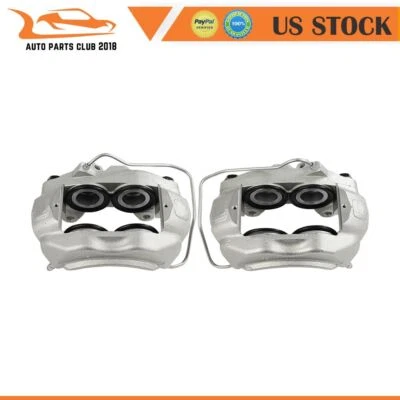 Par de pinzas de freno delanteras para Ford Custom 500 65-69 1965-67 Lincoln Continental Foto 1 de 4