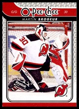 2009-10 O-Pee-Chee Martin Brodeur New Jersey Devils #30