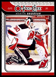 2009-10 O-Pee-Chee Martin Brodeur New Jersey Devils #30