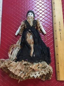 bambola porcellana vintage epoca vittoriana germania - Foto 1 di 6