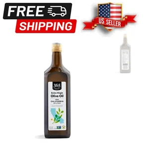 33.8 Fl Oz Unrefined Extra Virgin Olive Oil - California's Finest, 100% Natural - Picture 1 of 3