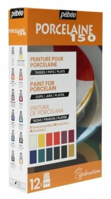 Pebeo Porcelaine 150 Ceramic Paint Exploration Set #1 12 x 20 ml - image 1 of 4