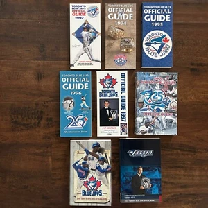 1992-2004 Toronto Blue Jays Baseball Media Guides MLB - Lot of 8 - Picture 1 of 18