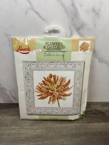 Lanarte Flowers & Gardens "Dahlia in close-up " Cross Stitch Kit New #34900 - Bild 1 von 5