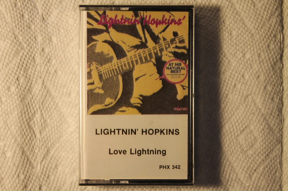 Lightnin' Hopkins - Love Lightning US SEALED Phoenix 10 cassette elecrtric BLUES - Image 1 of 1