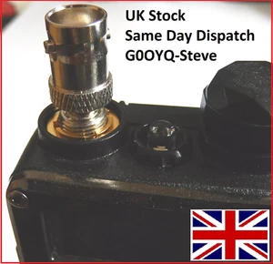 BNC Female to SMA Female Adaptor BNC F F Quansheng UV-K5 UV-K6 UV-5R etc - Picture 1 of 4