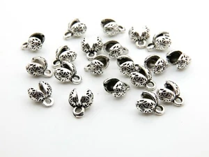 Node shut-off Tibet silver 15 pcs for make Prayer Beads Misbaha Tesbih 921010 - Picture 1 of 5