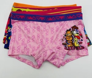 4 Pair Nickelodeon Garfield Girls Underwear Boyshort Size 4 NWOT - Picture 1 of 8