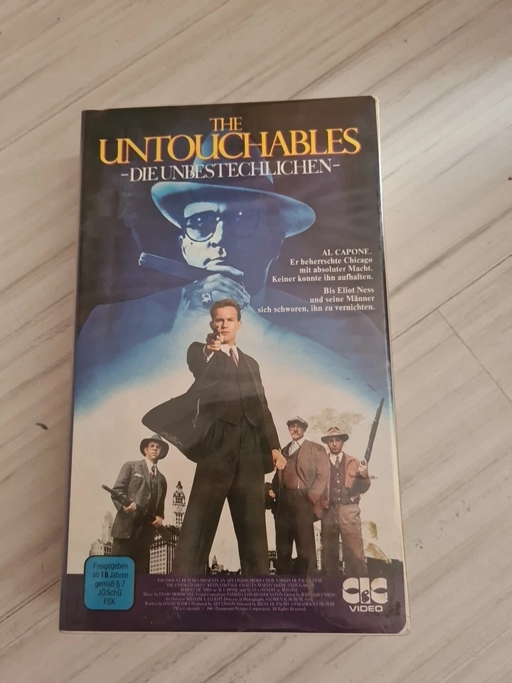 VHS|The Untouchables|Hollywood Collection⚡BLITZVERSAND⚡ - Bild 1 von 1