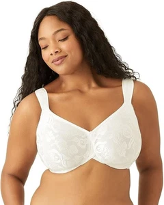 Wacoal Awareness Bra Women's 36H White Seamless Full Coverage Underwire DDR380 - Picture 1 of 12