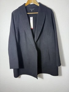 NWT Talbots Double Faced Wool Blend Blazer Plus 16W - Picture 1 of 6