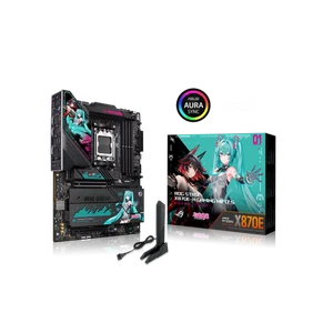 ROG X870E Hatsune Miku Edition Motherboard DDR5 AM5 ATX - Picture 1 of 3