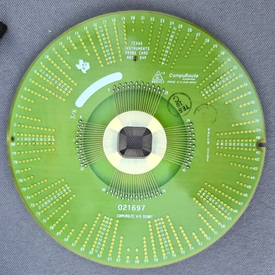Texas Instruments CompuRoute Probe Card MBC OHP  Test Probe Card - Image 1 of 4