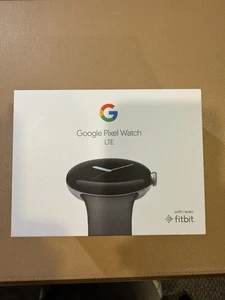 NEW Google Pixel Watch 1st Gen. LTE Unlocked Silver Case w/ Charcoal Active Band - Photo 1 sur 4