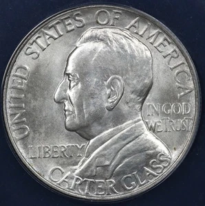 1936 50c Lynchburg Silver Commemorative Half Dollar ANACS MS 65 - Picture 1 of 5