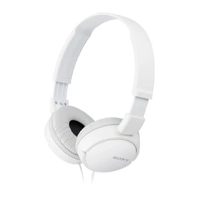 Sony MDR-ZX110 Wired On-Ear Headphones - White - NWB - Image 1 of 4