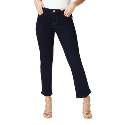 Dorothy Perkins Womens/Ladies Comfort Stretch Petite Bootcut Jeans (DP5191) - Image 1 of 3