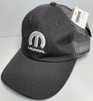 Gorra de béisbol ajustable gris para concesionario Fiat Chrysler Mopar Foto 1 de 4