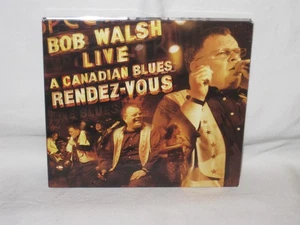 BOB WALSH LIVE BLUES CD "A Canadian Blues Rendez-Vous" SPECIAL GUESTS - Picture 1 of 4
