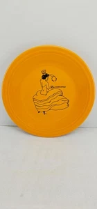 Fiesta 10.5" dinner plate butterscotch OUTLET EXCLUSIVE Dancing Lady new - Picture 1 of 2