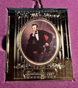 NEW IN BOX White House Historical Association 1999 Christmas Ornament Lincoln - Picture 1 of 4