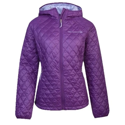 Free Country Purple Quilted Hooded Jacket Women’s Small Outdoor Hiking Active - Image 1 of 4