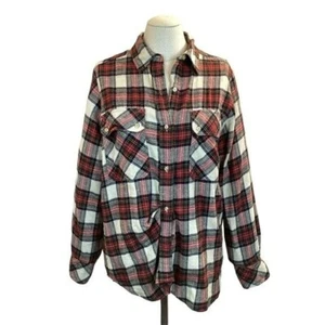 Etoile Isabel Marant Flannel Plaid Shirt No 1501 Wool Blend Flannel - Picture 1 of 14