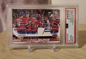 2022-23 Young Guns UD Canvas Arber Xhekaj PSA 10 Gem Mint - Bild 1 von 1