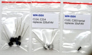 Sony WM-DD2 WM-DD100 Capacitor upgrade kit - Picture 1 of 1