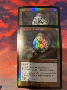 MTG Modern Horizons 2 Talisman of Resilience Retro Frame Foil x 1 - Picture 1 of 1