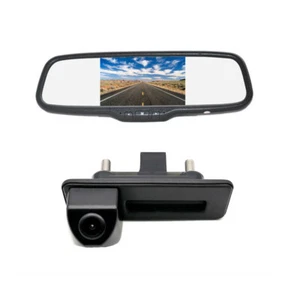 RearView Backup Camera Mirror Monitor Kit for Audi A1/A4L/Q3/Q5/S5/A8L/A6L/Skoda - Picture 1 of 7
