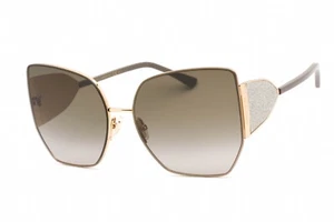 JIMMY CHOO JCRIVER-763HA-61 Sunglasses Size 61mm 145mm 16mm gold Women NEW - Picture 1 of 5