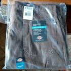 Dickies Dark Brown Carpenter Jeans Relaxed Fit Straight Leg 38x32 New in Bag