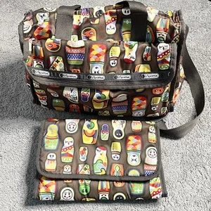 Le SportSac Diaper Bag With Changing Pad Matryoshka Russian Nesting Dolls Rare - Picture 1 of 16