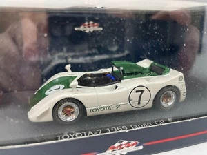 EBBRO Toyota 7 #7 Japan GP 1969 (White/Green) 1/43 Scale z05  - Picture 1 of 4