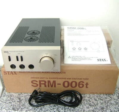 Stacks Vacuum tube driver SRM-006t Used Tested Japan Import W/box manual cable - Image 1 of 4