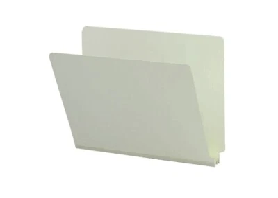 Smead Heavy Duty Folders End Tab 2ET400 Expansion Letter 26210 Gray Green 25/Box - Image 1 of 4