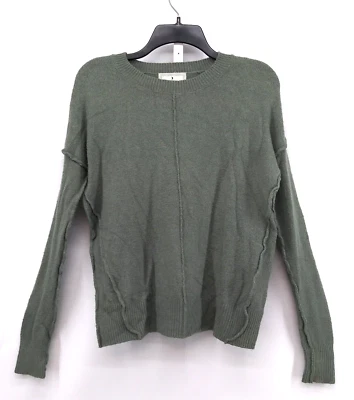 Женская толстовка Ruby Moon размер S зеленый пуловер с длинным рукавом - Изображение 1 из 4