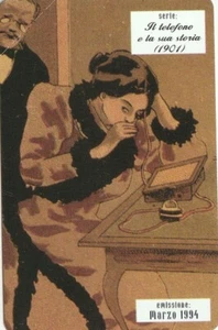 ITALIA. C & C 2340. Il Telefono E La Sua Storia (marzo). 1994. 23000 ex. (492) - Imagen 1 de 1