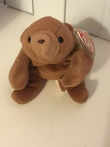 TY Beanie Baby Cubbie The Brown Bear Beanbag Juguete 14 de noviembre de 1993 Cumpleaños - Imagen 1 de 8