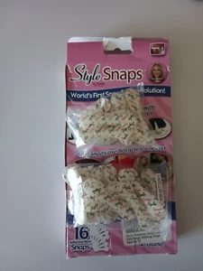Style Snaps As Seen On TV - Adjustable, Reusable, Adhesive Hem Snaps- 30 units - Picture 1 of 2