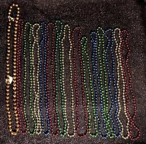 15 COLLARES FIESTA/MARDI GRAS 30" - NUEVOS - Imagen 1 de 1