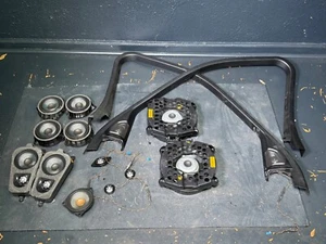 14-18 BMW F15 F85 X5 X5M STEREO AUDIO SPEAKERS TOP HARMAN KARDON SUBS OEM - Picture 1 of 16