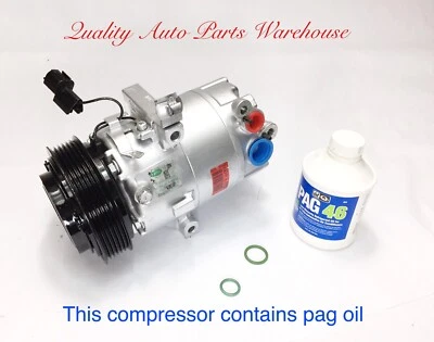 Remanufactured AC Compressor Fits: Hyundai Elantra 13; Kia Soul 12-13 W/Warranty - Изображение 1 из 3