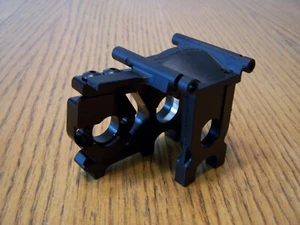 Arrma TLR Typhon Buggy Black Aluminum Sliding Motor Mount 6S BLX Kraton Outcast - Picture 1 of 5