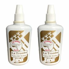 La Tromba Ventilöl für Trompete, Medium Valve Oil, Made in Switzerland - 2 Stück