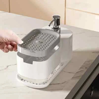 Kitchen Soap Dispenser Set, Soap Dispenser for Kitchen Sink, Dish Soap Dispenser - Image 1 of 4
